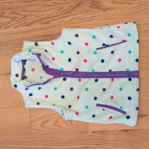Girl's Land's End fleece vest